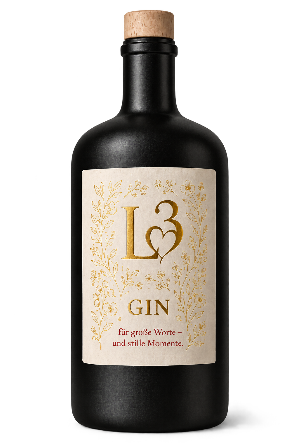 Bestelle eine l3 Gin Flasche.